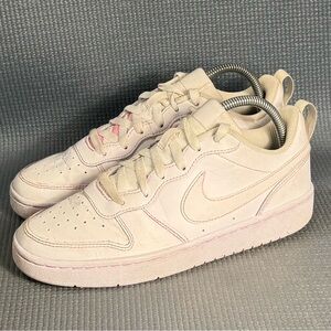 Nike Court Borough Low 2 BQ5448-100 White Shoes Size 6Y Size‎ 7.5 Women’s